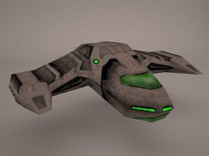 spacecraft 3D 모델