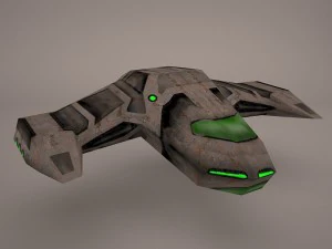 spacecraft 3D Model