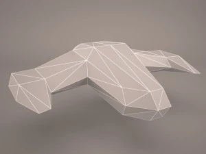 spacecraft 3D Model