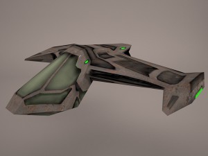 spacecraft 3D Model