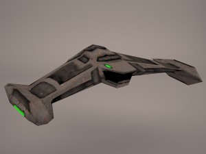 spacecraft Model 3D