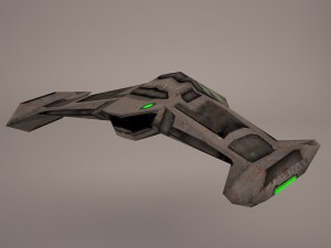 spacecraft Model 3D