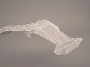 spacecraft 3D Model