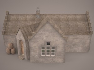 old house Modello 3D