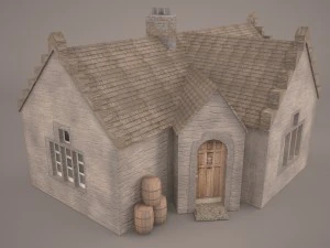 old house 3D Model