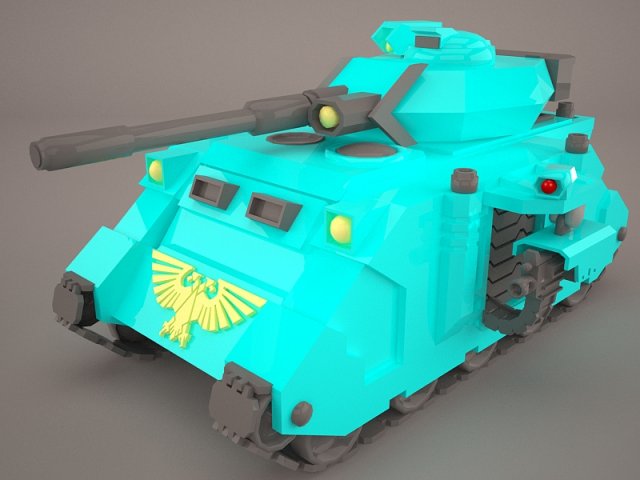 predator tank Modèle 3D .c4d .max .obj .3ds .fbx .stl .blend 