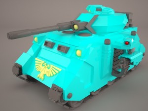 predator tank 3D Model