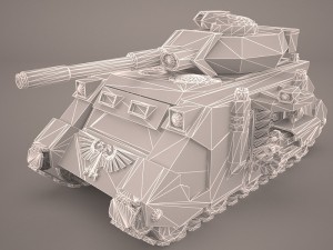 predator tank Modèle 3D