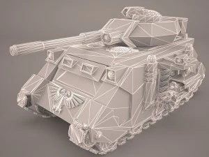 predator tank 3D Model