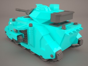 predator tank Modèle 3D