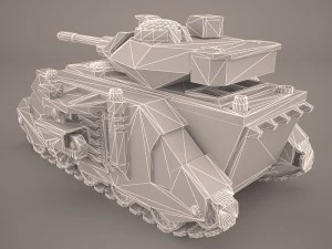 predator tank 3D Model