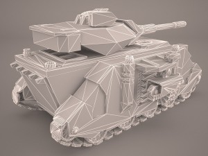 predator tank Modèle 3D