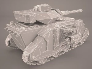 predator tank 3D Model