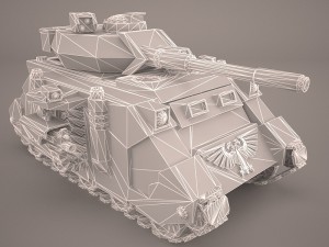 predator tank Modèle 3D
