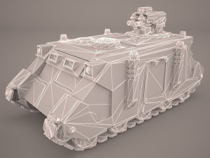 predator tank 3D Model