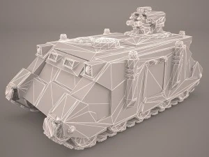 predator tank 3D Model