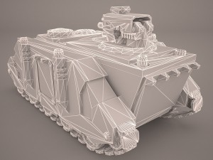 predator tank 3D Model