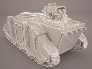 predator tank 3D Model