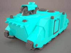 predator tank 3D Model