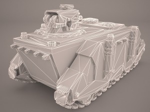 predator tank 3D Model