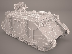 predator tank 3D Model