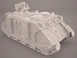 predator tank 3D Model