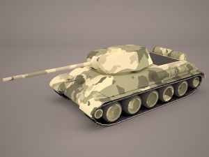 3d tank 3D Model