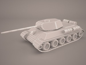 3d tank 3D Модель