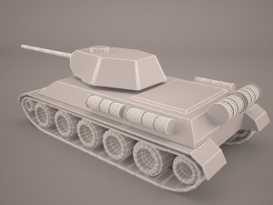 3d tank 3D Модель