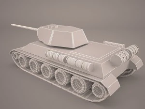 3d tank 3D Model