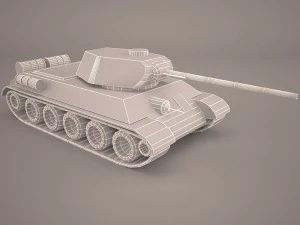 3d tank 3D Model
