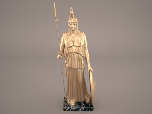 athena statue 3D Модель