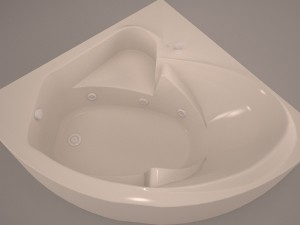 bathtub Modello 3D