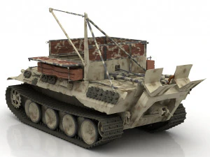 TANQUE BERGERAT Modelo 3D