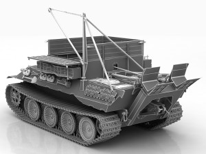 BERGERAT TANK 3D मॉडल