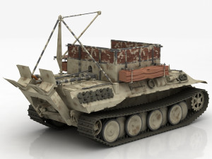 BERGERAT TANK 3D मॉडल