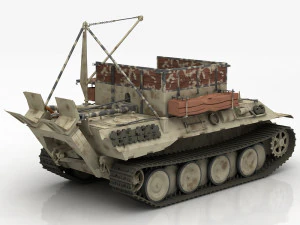 TANQUE BERGERAT Modelo 3D