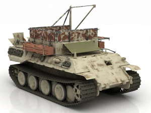 TANQUE BERGERAT Modelo 3D