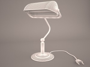 desk lamp 3D 模型