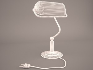 desk lamp 3D 模型