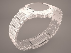 racer diver watch 3Dモデル