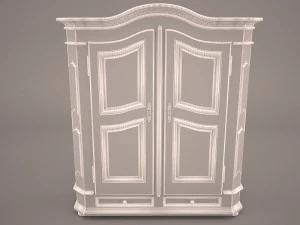 wooden cabinet 3D Model
