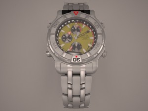 racer diver watch Modello 3D