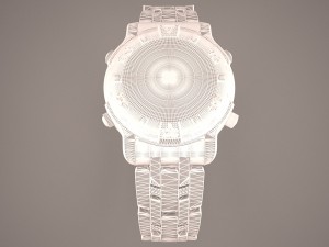 racer diver watch 3D Модель