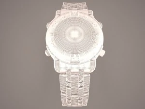 racer diver watch 3D Model