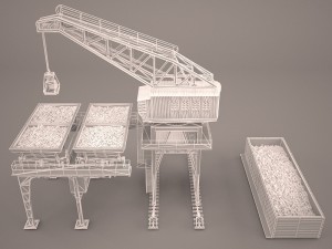 coal changer Model 3D