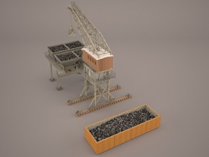 coal changer Model 3D