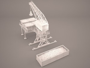 coal changer Model 3D