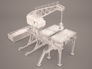 coal changer Model 3D