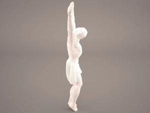 crucifix high resolution model sculpture-relief 3D Model